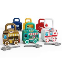 Set de candados Didácticos con Llaves – Vehículos de Colores