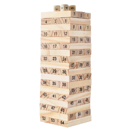 Torre numérica grande