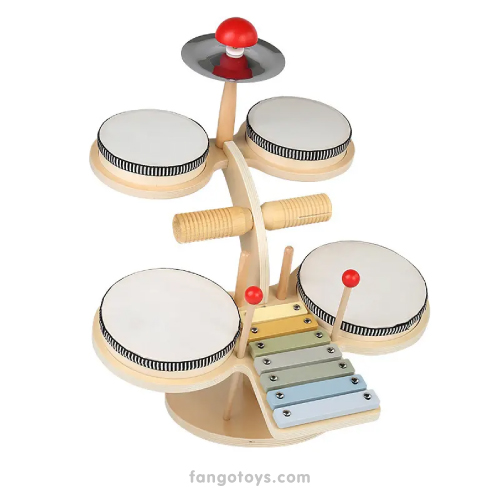 Batería Montessori de madera