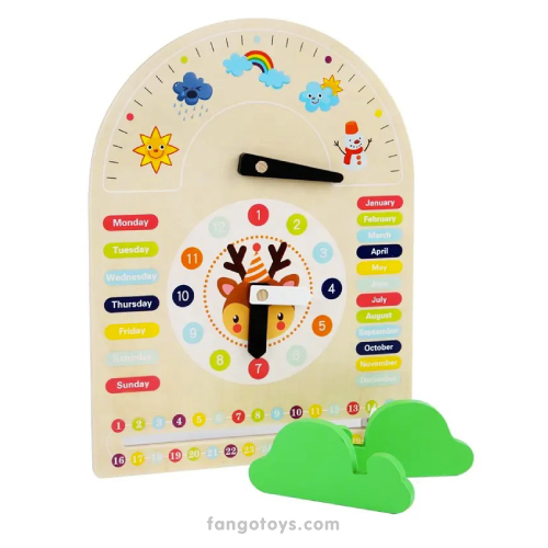 Calendario de madera