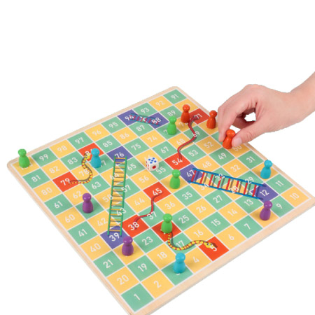 Ludo 2 en 1 Escaleras y serpientes / Parchis