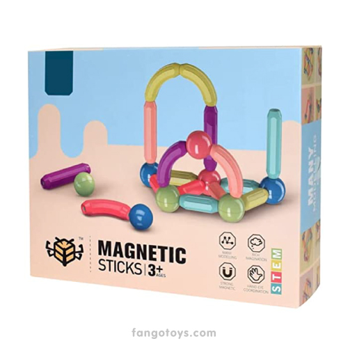 Magnetic Sticks – varitas de unión magnética 36 piezas