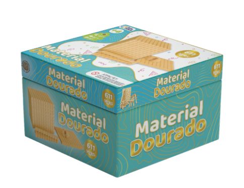 Material Dorado de madera – aprendizaje de matemáticas