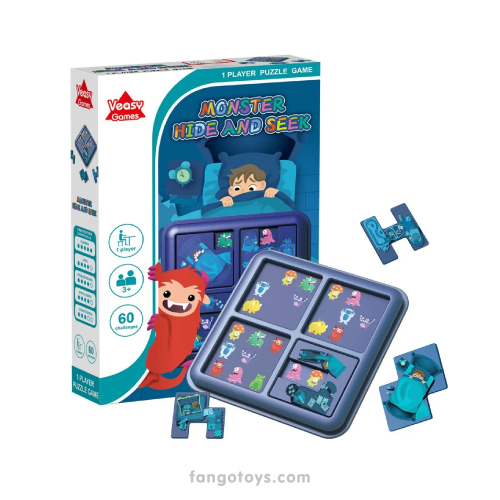 Monster Hide & Seek – Juego de Lógica