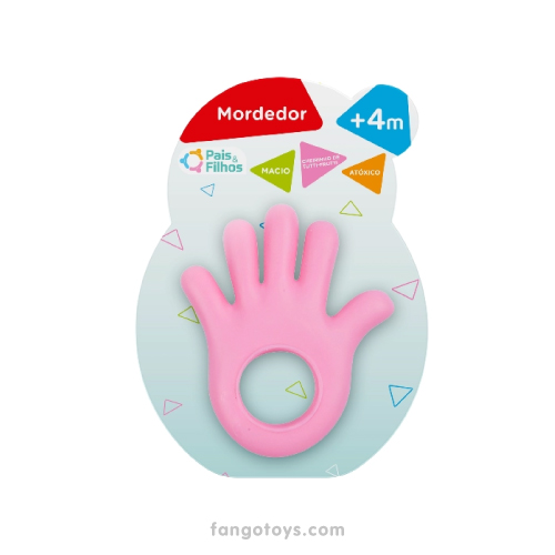Mordedor para Bebé en Forma de Manito