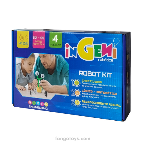 Kit de robótica experimentos – incluye 4 modelos
