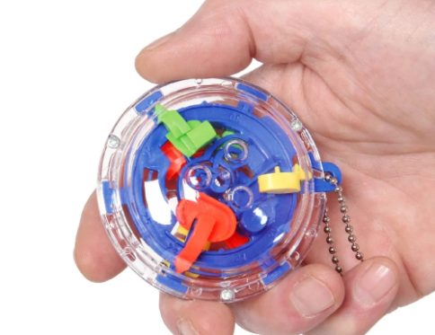 Mini Maze Ball 3d – Laberinto Llavero UFO