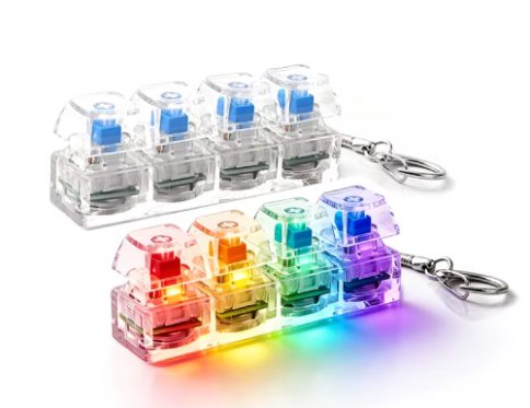 Teclado led – llavero fidget